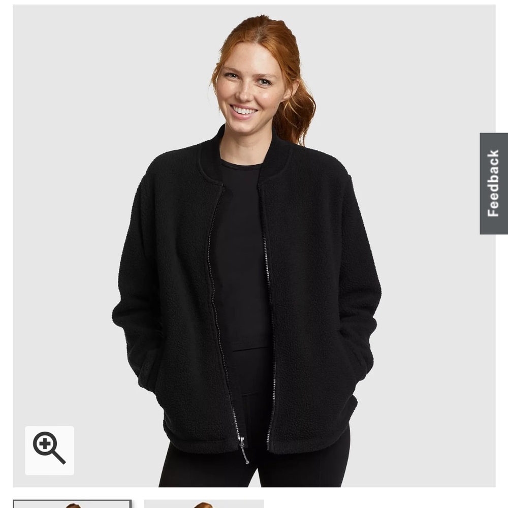 Eddie Bauer Women's Glacier Breeze Fleece Bomber Jacket